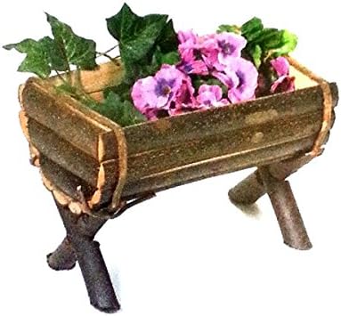 Half Barrel Wooden Planter With Liner