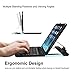 iPad Air 2 Keyboard Case, TeckNet Ultra-Slim Folio Wireless Bluetooth Keyboard for Apple iPad Air 2nd Generation with Auto Sleep / Wake, Comfortable Keys, 360 Degree Rotation, Adjustable Angle