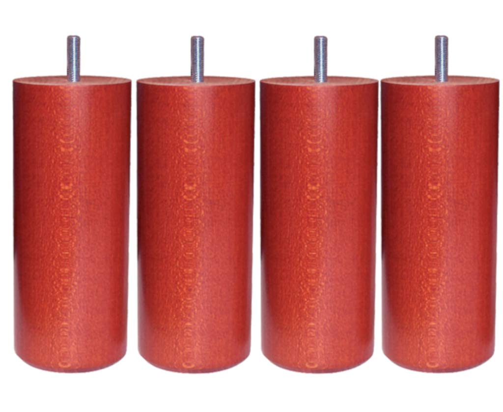 Margot Chameleon Pack of 4 Spring, Cherry Wood, 5 x 5 x 18 cm