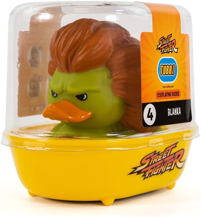 Blanka Tubbz Collectable Cosplay Duck - Officially Licensed Rubber Duck - Image 3