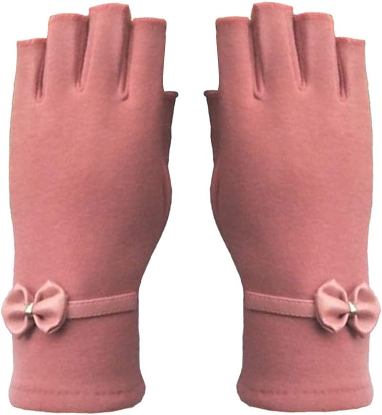 guanti invernali per donne mezzo dito