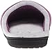 Isotoner Women's Microterry Wider Width Clog Slippers, Violet, Large/8.5-9 M US
