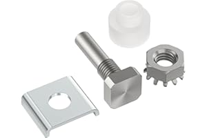 Shuisen Shower Door Hinge Pin Kit with Pivot Bushing for Framed Swing Shower Door, Pivot Door Hinge Replacement Parts