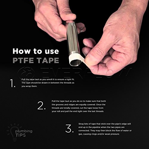 2 Everflow+812+Thread+Plumbers+White