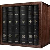 ESV Reader's Bible, Six-Volume Set (Cowhide over Board with Walnut Slipcase)