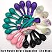 GroccsPro Mermaid Balloons Pack of 100,Purple Pink Turquoise Latex Balloons with Confetti Balloon for Mermaid Party Decorations Birthday Party Supplies