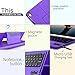 IVSO Apple iPad Pro 10.5 Case With Keyboard Ultra-Thin DETACHABLE Bluetooth Keyboard Stand Case / Cover + Pencil holder for Apple iPad Pro 10.5-inch 2017 Version Tablet(Purple)