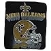 New Orleans Saints Lightweight Fleece Blanket (Measures Approx. 50