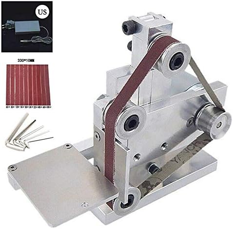 Unik Aways Abrasive Belt Sander Disc Grinding Machine Power Grinder Bench Mount Sanding