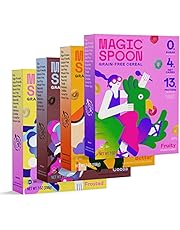Magic Spoon Cereal - High Protein, Low Carb, Zero Sugar, Gluten & Grain Free, Non-GMO, Keto Breakfast Cereal - 4 Flavor Variety Pack