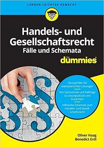 Handels Und Gesellschaftsrecht Falle Und Schemata Fur Dummies Amazon De Haag Oliver Erdl Benedict Bucher Handels Und Gesellschaftsrecht Falle Und Schemata Fur Dummies Amazon De Haag Oliver Erdl Benedict Bucher