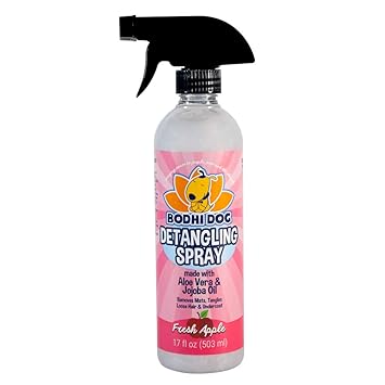 best dog hair detangler spray