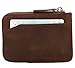 Slim Wallet with Zipper RFID Sleeves Front Pocket Minimalist Wallet Card Holder