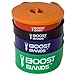 Pull Up Assist Bands - Set of 5 Pull-Up Exercise Bands - #1 Orange, 2 Red, 3 Black, 4 Purple, 5 Green – Provides 5 – 300lbs Resistance/Assistance