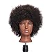 Hairginkgo 100% Human Hair Mannequin Head Hairdresser Training Head Manikin Cosmetology Doll Head (92092B0210)&nbsp; primary