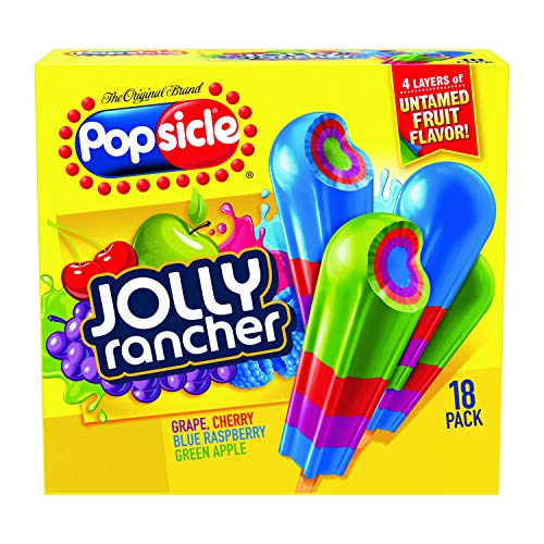 Popsicle Ice Pops, Jolly Rancher, 18 ct