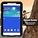 UHKZ (TM) Slim Double Layer Hard Shockproof Protective Galaxy Tab 3 Lite 7.0 / E Lite 7.0 Cover Case for Samsung Galaxy Tab 3 Lite 7.0/Tab E Lite, SM-T110 / SM-T111 / SM-T113 / SM-T116, Black