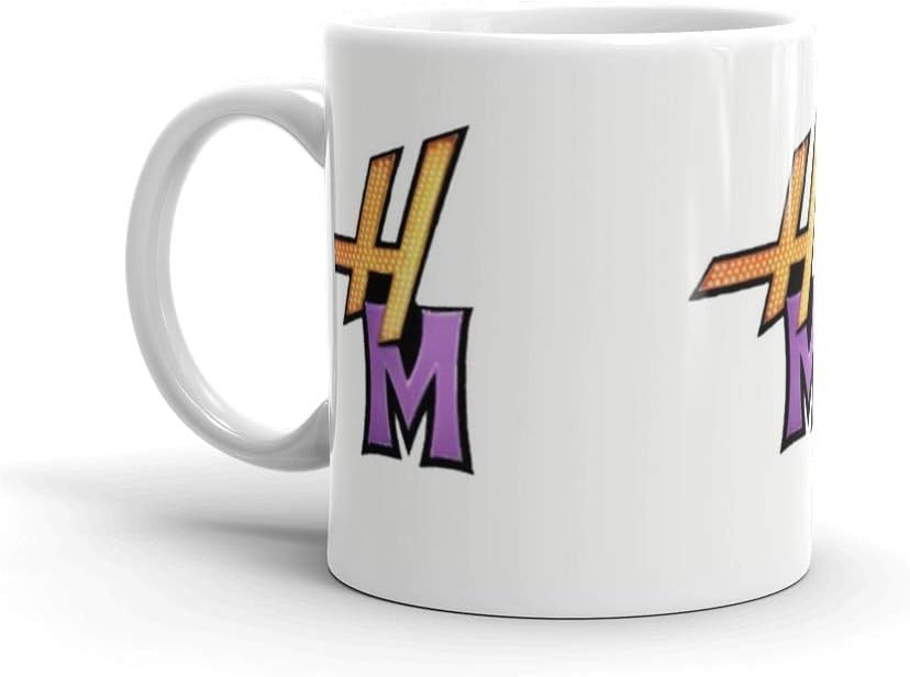 Hannah Montana"HM" Logo 11 Oz Mugs Makes The Perfect Gift For Everyone. 11 Oz Fine Ceramic Mug With Flawless Glaze Finish