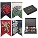 Game of Thrones House Sigils & Westeros Map Wall Banner Gift Set - Set of 4