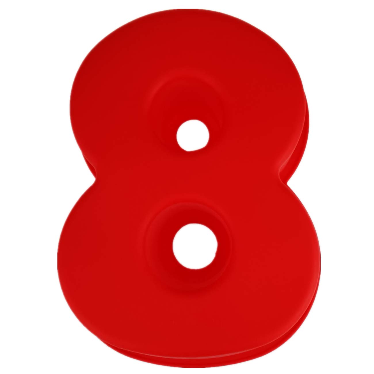Eidoct 10 inch 3D Large Silicone Number Cake Moulds, DIY Baking Cake Mold, Birthday and Wedding Anniversary Day Silicone Baking Pans, Number (8)