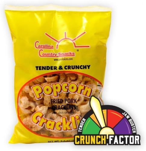Popcorn Cracklins Plain 24 bags (3oz)