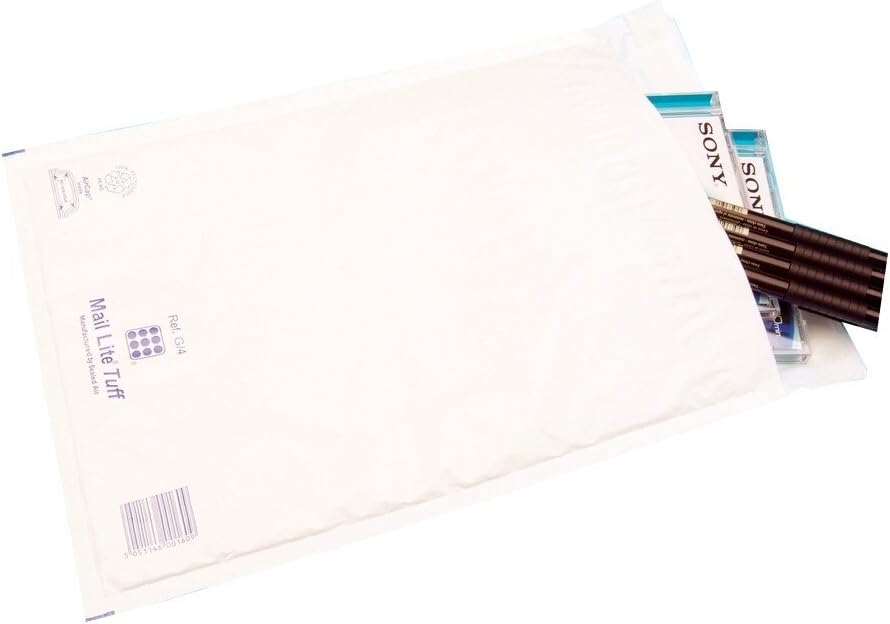 Mail Lite Tuff H/5 White 270x360mm 50env/BX