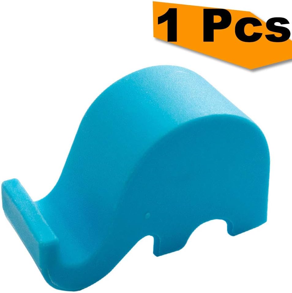 IoYoI Elephant Phone Holder, Office Desk Business Card Stand, Creative Cute Animal Phone Stand Tablet Stand Mounts (Green, 1 Pcs): Home Audio & Theater
