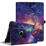 Fintie iPad Pro 10.5 Case - 360 Degree Rotating Stand Protective Cover with Auto Sleep / Wake Feature for Apple iPad Pro 10.5 Inch 2017 Tablet, Galaxy