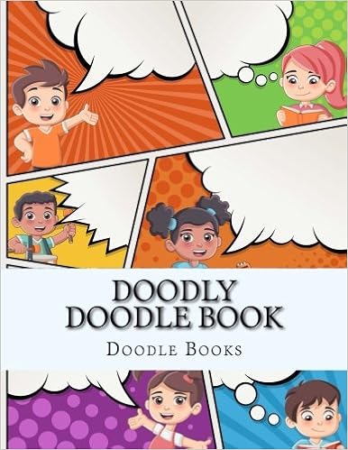 Doodly Doodle Book Volume 1 8 5 X 11 Doodle Sketchbook Amazon In Books Doodle Books