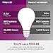 Philips LED Dimmable Frosted Light Bulb