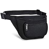 Fanny Pack, AirBuyW 3 Zippered Compartments