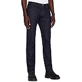 Armani Exchange Mens 5 Pocket Pocket Slim Denim Dark Rinse