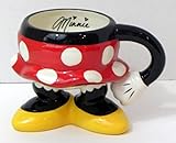 Disney Theme Parks Exclusive Minnie Mouse Body Parts Pants Ceramic Coffee Mug