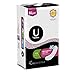 U by Kotex Security Ultra Thin Pads, Long, Fragrance-Free, 40 Count (Pack of 6)