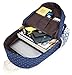 HITOP Backpacks for Teen Girls, Cute Fashion Lightweight School Bookbag Bag for Young Student (Black)