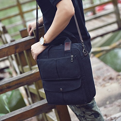 image for MiCoolker Leisure Crossbody Tote Bag College Students Shoulder Bag Mes