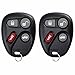 KeylessOption Keyless Entry Remote Control Car Key Fob Replacement for L2C0005T, 16263074-99 (Pack of 2)