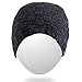 Mydeal Washable Winter Men Women Hat Bluetooth Beanie Running Cap with Bluetooth Stereo Headphones Mic Hands Free Rechargeable Battery Compatible with iPhone Android Tablets
