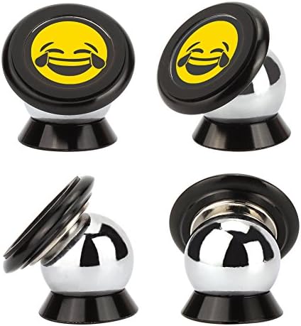 EmojiHold 360° Rotatable Magnetic Cell Phone Holder Car Mount Holder | Universal for Mobile Devices | Home, Office, Kitchen, Bedroom and more!