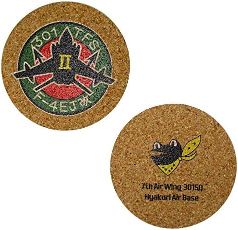メール便不可 コルクコースター2枚セット 新作製品 世界最高品質人気 コルクコースター2枚セット 第301飛行隊 戦闘機部隊エンブレム カラー B01lyp7fxo Pcソフト 正規品送料無料 カラー 自衛隊グッズ ガマガエル 激安超特価 100 品質保証 電車 ミニカー 乗り物
