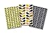 Orla Kiely Mid-Century Stems Pocket Notebook Trio Cards