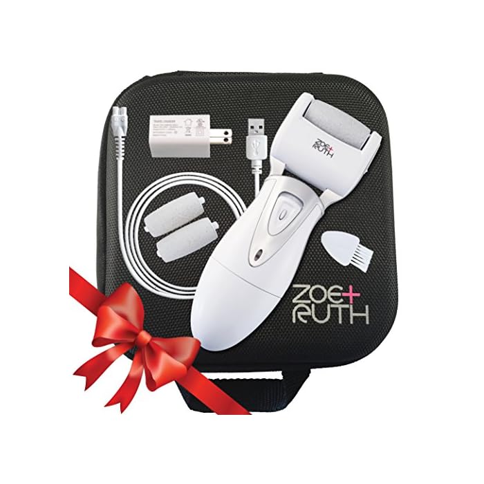 Electric Callus Remover Foot File, Rechargeable Pedicure Tools for Dry Hard Cracked Dead Skin on Your Heels & Feet by…