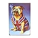 12x8 Inches Pub,bar,Home Wall Decor Souvenir Hanging Metal Tin Sign Plate Plaque (Cigar Dog)