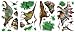 RoomMates RMK1882SCS Dinosaur Peel and Stick Wall Decals