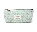 Generic Floral Canvas Different Colors Cute Girls Pen Bag Pencil Case Cosmetic Makeup Bag Pouch Pocket Case Pack Of 4