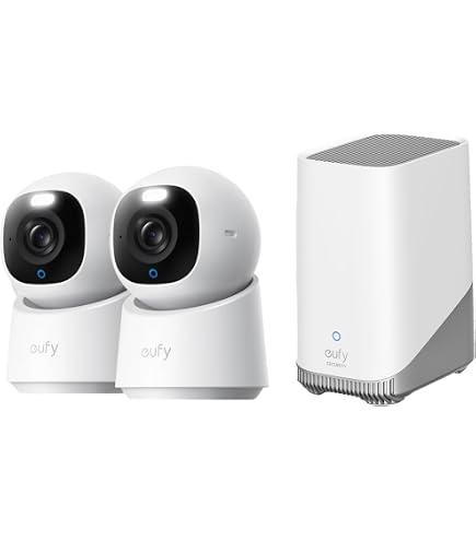 Amazon.com: eufy Security Indoor Cam E30 2-Cam Kit, Latest