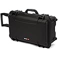 Nanuk Media Series 935 Waterproof Wheeled Hard Case with Lid Organizer and Foam Insert for DSLR Cameras, Black