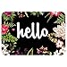 Hello Flowers Doormat Thug Life Doormat Entrance Mat Floor Mat Rug Indoor/Outdoor/Front Door/Bathroom Mats Rubber Non Slip 30