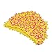 Medifier Swim Cap Floral Petal Retro Style Bathing Caps for Women Yellow