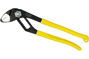 Tsunoda WP-250SC-S, Soft Jaw Tongue and Groove Joint Pliers, Resin Jaw Water Pump Pliers, 250mm w/Spring